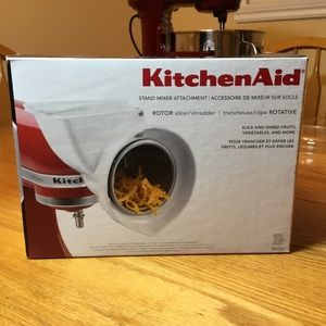 Kitchen Aid Stand Mixer Attachment Rotor Slicer/Shredder